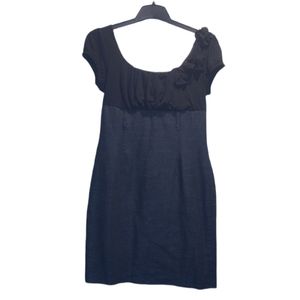 IZ Byer Casual Dress Black and Gray Size 11